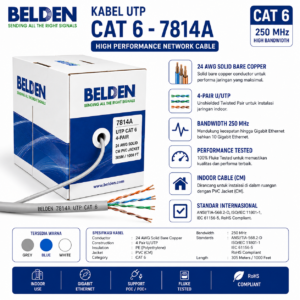 7814ABARU KABEL BALDEN UTP CAT 6 - 7814ANH